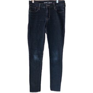 Old Navy Rockstar Mid Rise Blue Jeans Sz 8